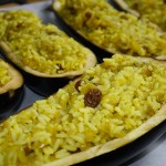 Recette Aubergines farcies au riz